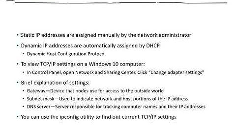CTI 120 - Ch 3 - Network Addressing [v8]