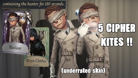 ONLY 5 CIPHER KITES AS SEER!! | Identity V