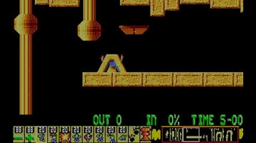 Lemmings [PC] - Level 8: Not as complicated as it looks