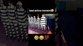 Best anime moment✨🤪 | #prisonschool 😈#animeshorts  #wtfmoment #shorts