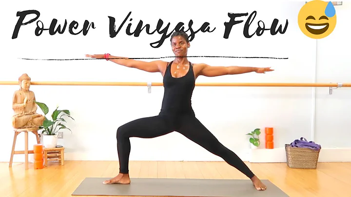 Sweaty 60 Minute Power Vinyasa Yoga Flow | Interme...