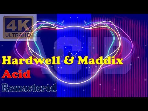 HARDWELL & MADDIX - ACID featuring Luciana (Remastered Audio) [4K Official Video] - Shortened