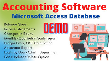 Accounting Software | Financial Application | Access 2016