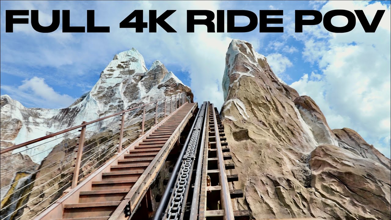 Expedition Everest Coaster at Disney's Animal Kingdom 2025 4K Ride POV | Walt Disney World July 2025