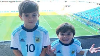 Thiago & Mateo Messi Funniest Moments