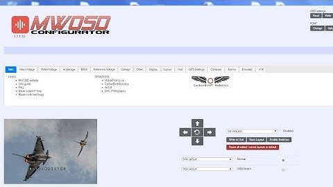 MWOSD configurator