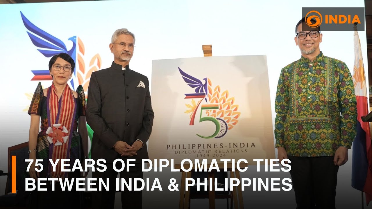 75 years of diplomatic ties between India and Philippines - YouTube