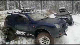 Isuzu VehiCross rescue operation