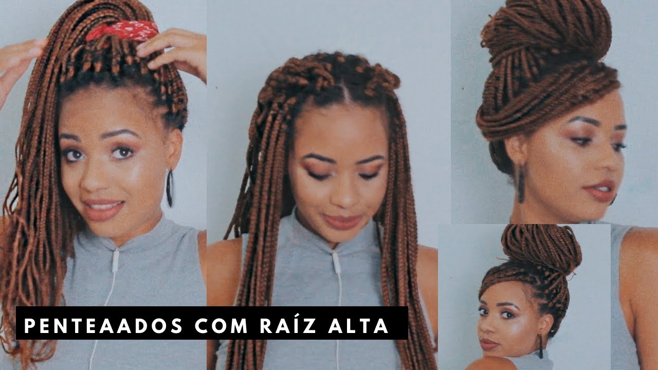 PENTEADOS PARA DISFARÇAR A RAIZ ALTA DAS BOX BRAIDS por Emanuelly Magal -  thptnganamst.edu.vn