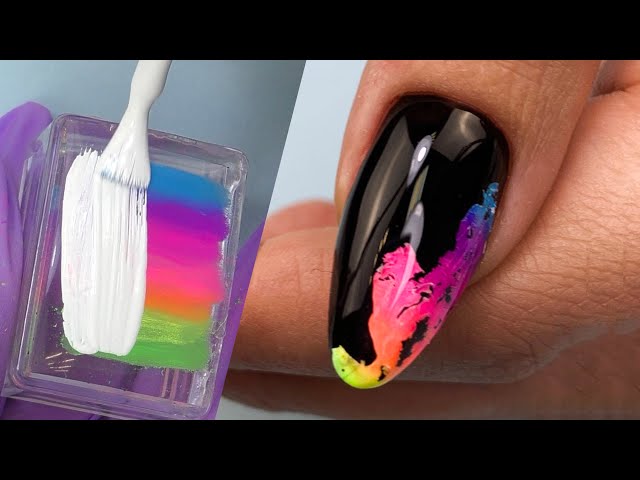 How to: Make Up Neon Pigments for Nail art - Gel Overlay 