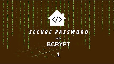 Introduction to bcrypt | Secure Password Hashing Basics for Developers