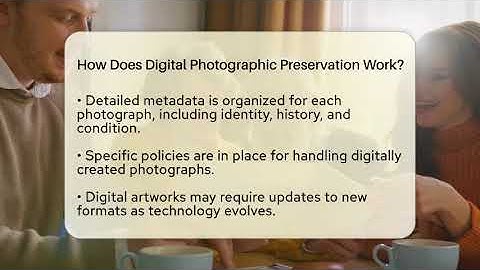 How Does Digital Photographic Preservation Work? - Inside Museum Walls