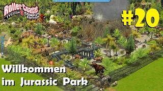 RollerCoaster Tycoon 3 #20 🎢 Der Dino-Park ist komplett 🦖 "RETROALARM"