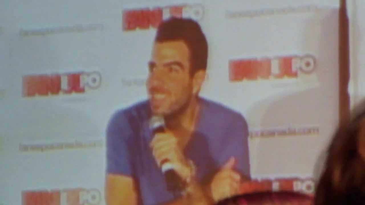 Zachary Quinto talks Batman, Bizarre fan behavior, and more @ Fan Expo Canada Q&A 8/24/13
