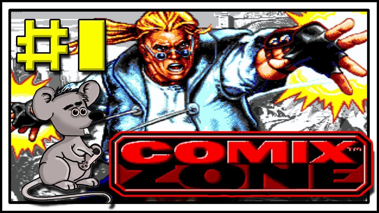 lets play a little game MORTUS COMES TO LIFE - Comix Zone | Part 1