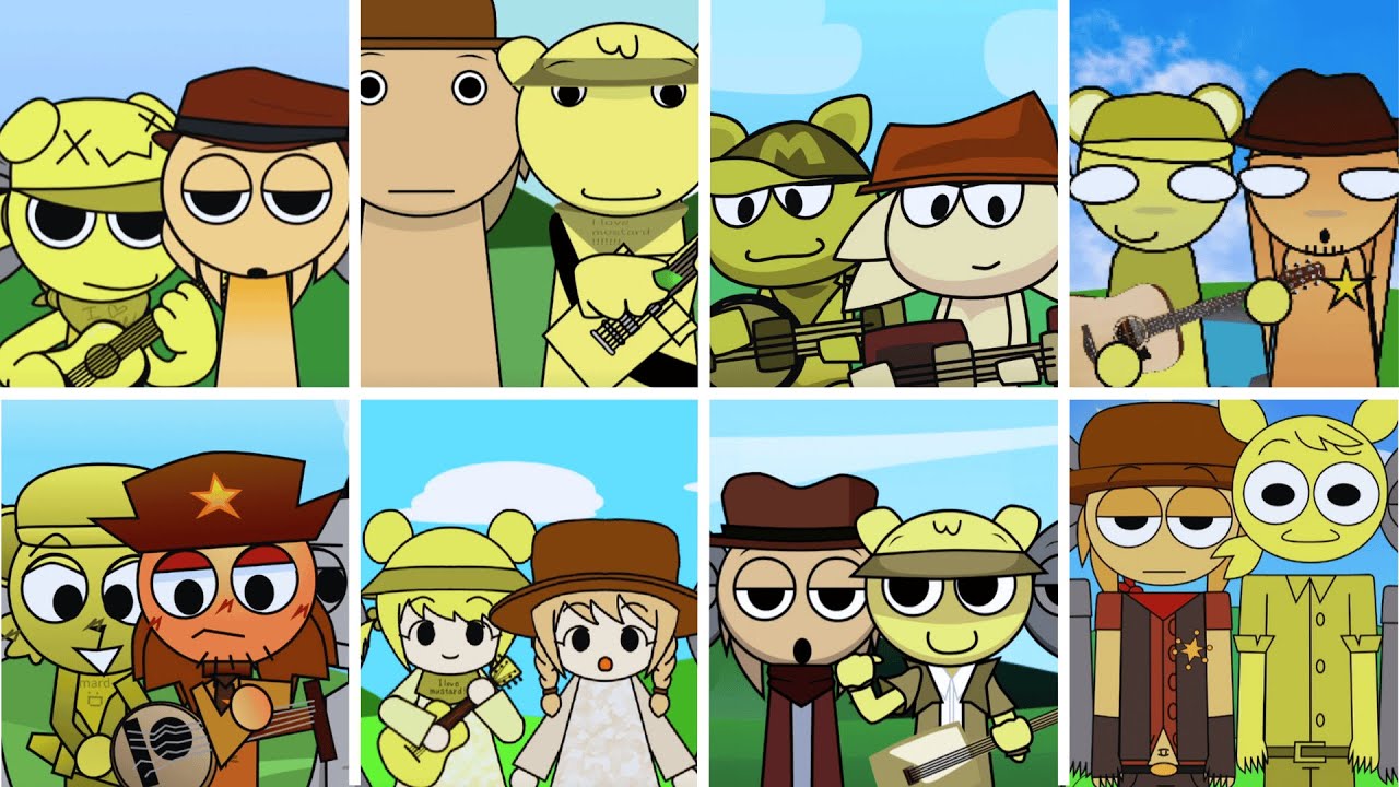 Incredibox - Sprunki but ONLY MARD and TUNNER in ALL Different Mods