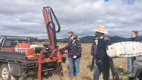 Soil Sampling at Myanbah