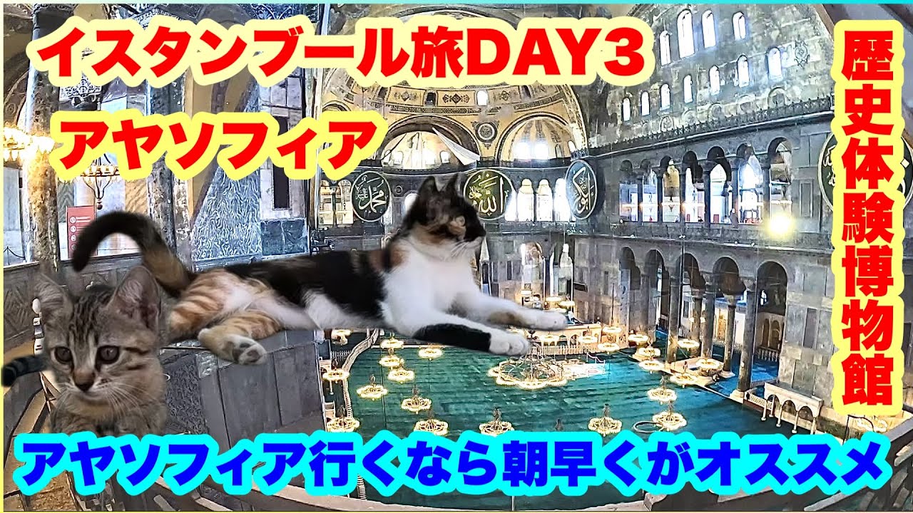 イスタンブール旅DAY3　アヤソフィアに行くなら朝早くがおススメ