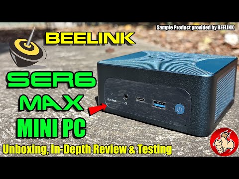 Beelink SER6 MAX Mini PC Review - Great Performance in a small