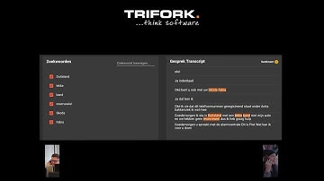 Trifork Artificial Intelligence Demo: Tekst naar Sleutelwoorden