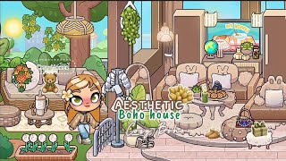 Avatar world Aesthetics Boho house 🌿🤎Cozy Boho Boho decorations🏡#pazu