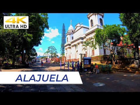 [4K] VISIT ALAJUELA // Cool Costa Rican Town Near SJO Airport [#tourism ][#costarica ][2023]