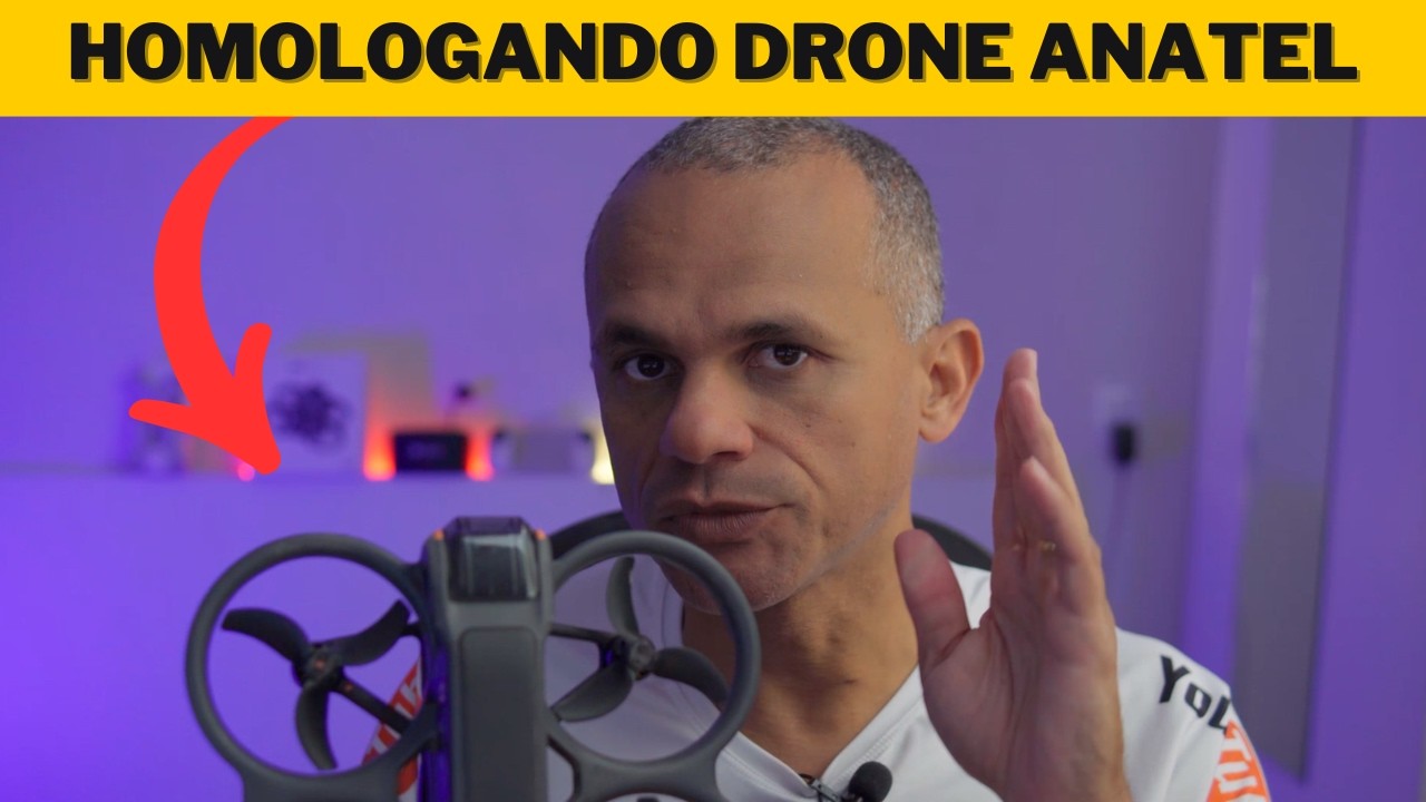 Homologando DRONE na ANATEL - DJI AVATA 2 PASSO A PASSO