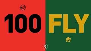 100 vs FLY - NA LCS Week 2 Highlights (Summer 2018)