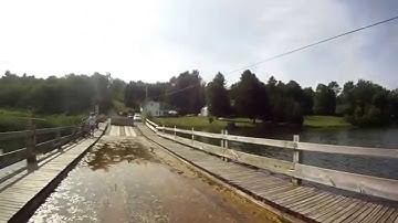 Floating Bridge, Brookfield VT