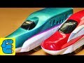 プラレール E5系新幹線&E6系新幹線連結セット Plarail Shinkansen Series E5 Hayabusa and Series E6 Komachi Couple Set