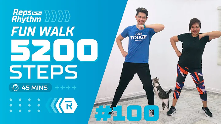 FUN 5200 STEPS WALKING Workout  Walking Workout #1...