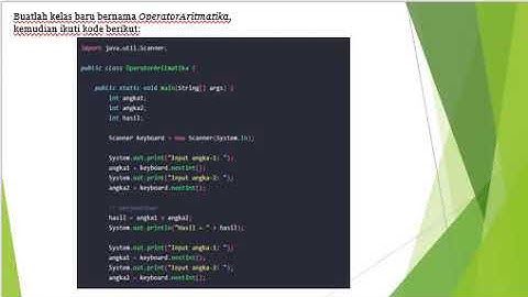Operator Aritmatika Java Netbeans Part 1