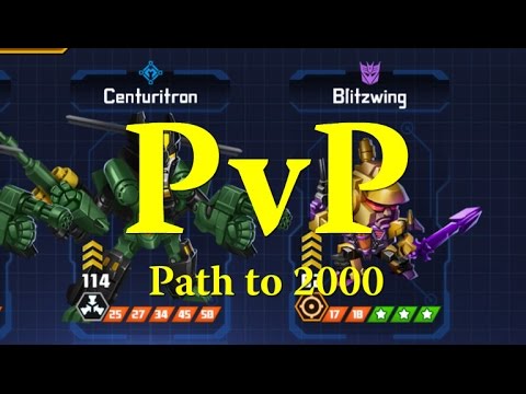 Transformers Battle Tactics - Player VS Player - PvP Path To 2000