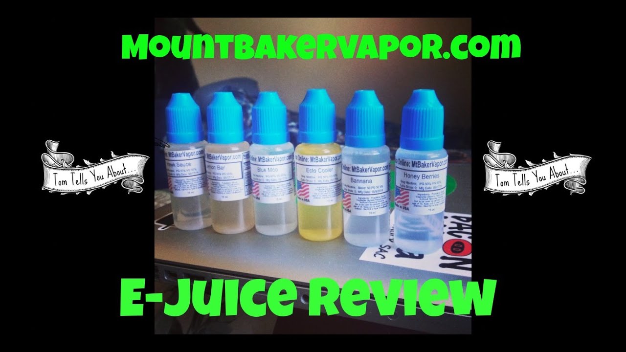 Mount Baker Vapor E-Juice Review
