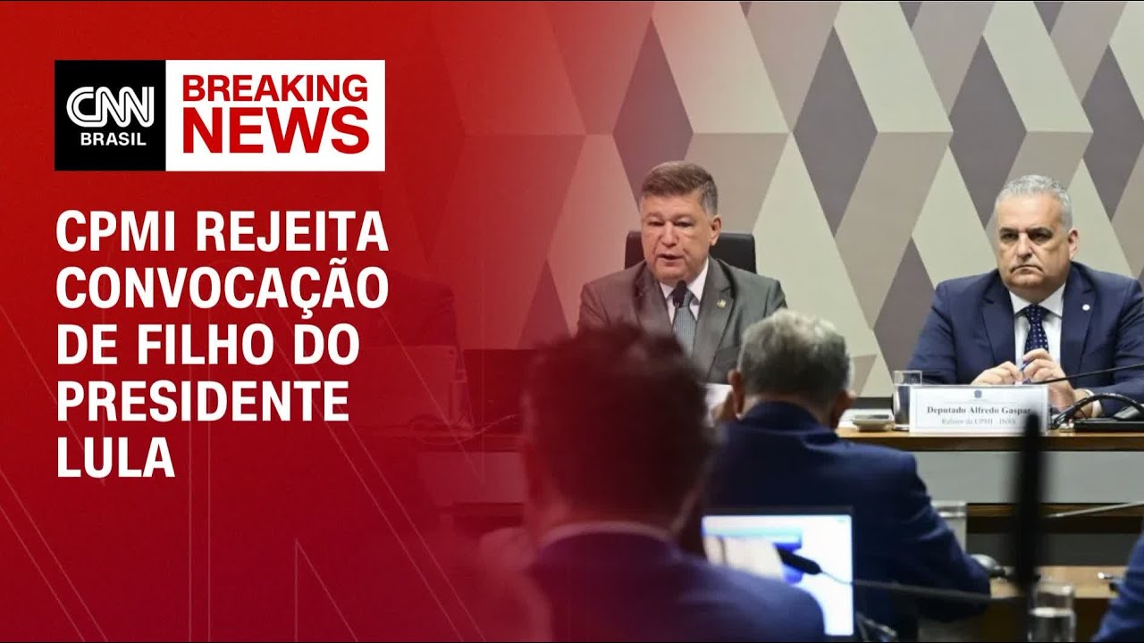 CPMI do INSS rejeita convocação de Lulinha, filho do presidente Lula | BASTIDORES CNN