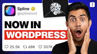 Boring UI? Add Interactive 3D Models in WordPress with Spline!
