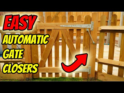 How To Install a Gate Spring + Door Closer