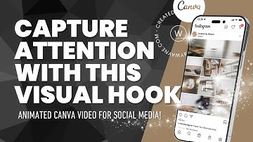 Try this VISUAL HOOK for SOCIAL MEDIA ENGAGEMENT ⭐️ Canva Tutorial ⭐️