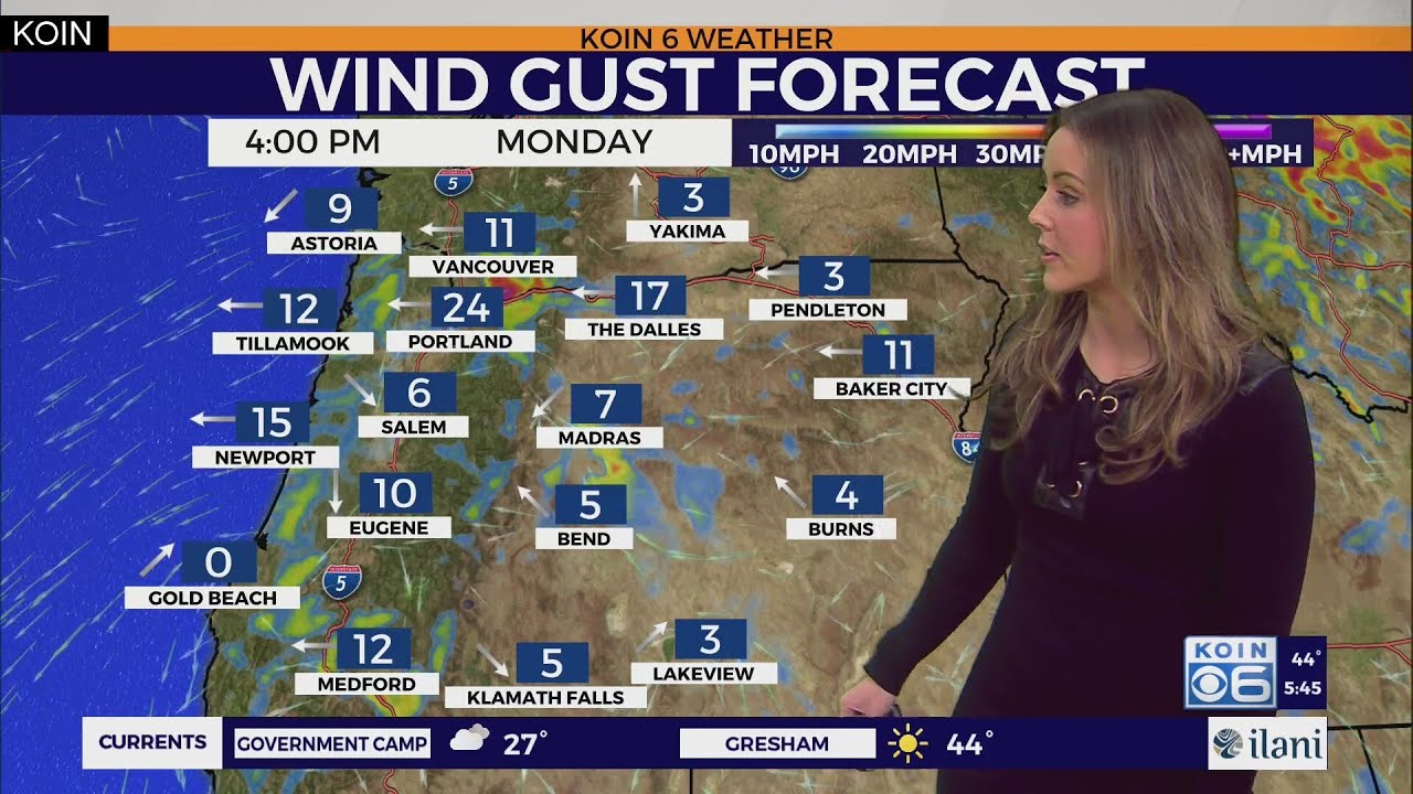 Weather forecast: A breezy start to the week around Portland metro ...