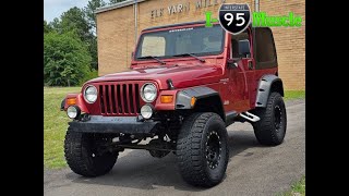 1998 Jeep Wrangler with tons of 4x4 goodies at I-95 Muscle