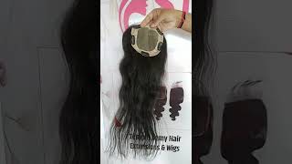 Remy Hair Topper || Clip In Topper || Female Topper || Indian Topper || Volume Topper || DEECEE HAIR