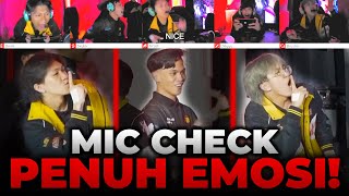 KENA MENTAL, RRQ TERIAK & SAUT-SAUTAN😱🔥| MIC CHECK