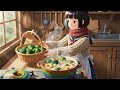 Dad Picking Us Up at the Bus Stop 🍂 Warm White Stew & Cozy Drive Home | Ghibli ASMR
