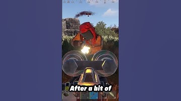 How I Walled Off An Entire Island SOLO! - Rust #shorts