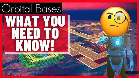 No Mans Sky Building A Low Orbital Base THE ESSENTIAL Beginner Guide 2023!!