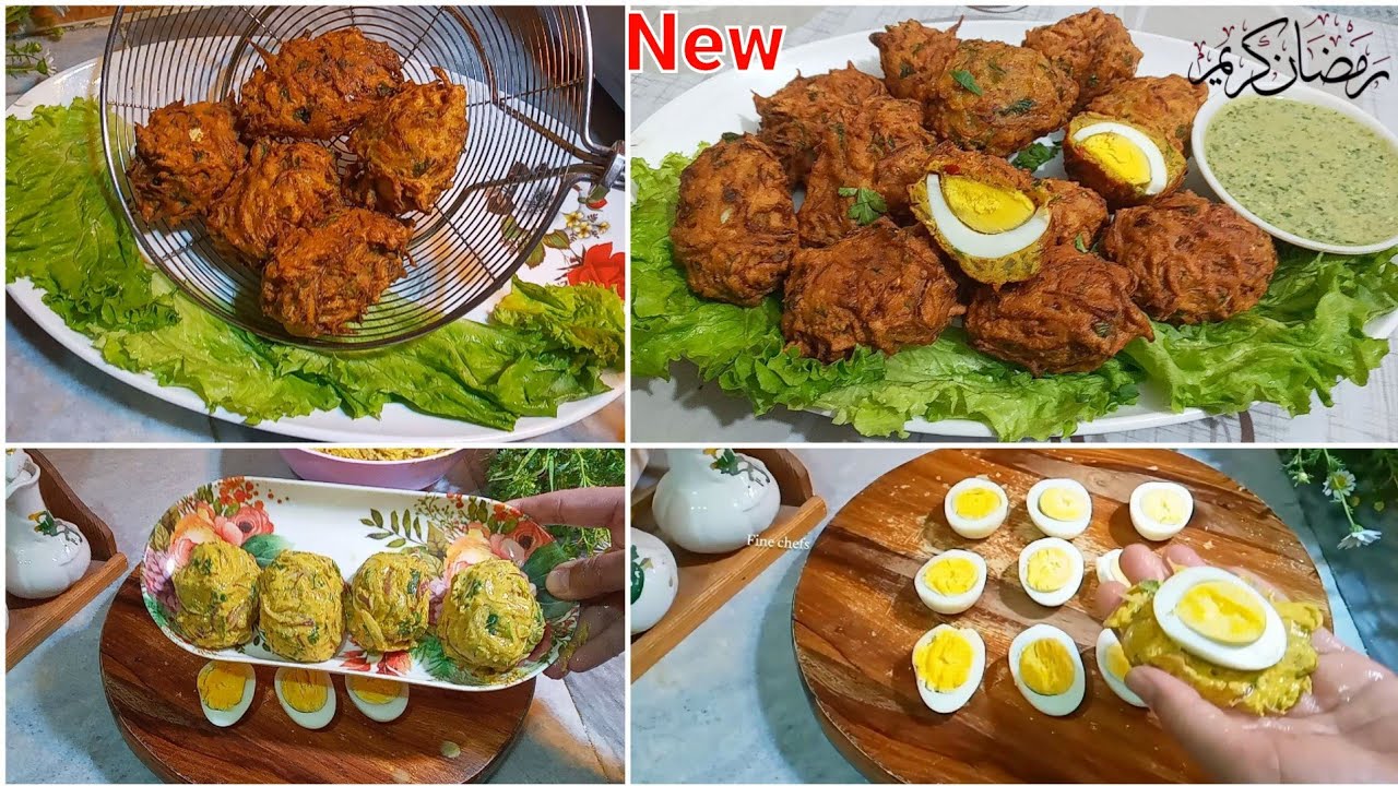 Iftar Recipe | New Crispy Egg Pakoda Recipe | Iftar Recipe | Anda Pakoda Recipe | Onion Egg pakoda 