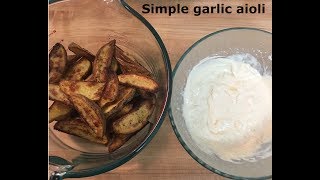 Quick And Easy Garlic Aioli (from Scratch!) Quick And Easy Garlic Aioli (from Scratch!)