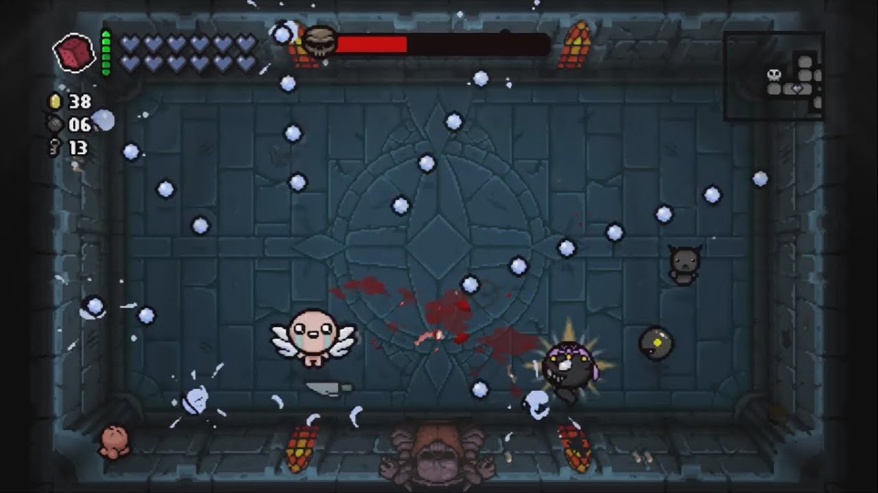 Binding of Isaac Rebirth x3 Cathedral - YouTube.