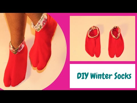 Video: Sockman Wa Sock Ya DIY