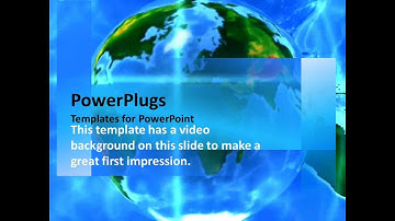 Global-1-15 CrystalGraphics.com PowerPoint Video Enhanced Templates